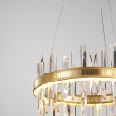 Loft Industry Modern - Glass Blades Chandelier